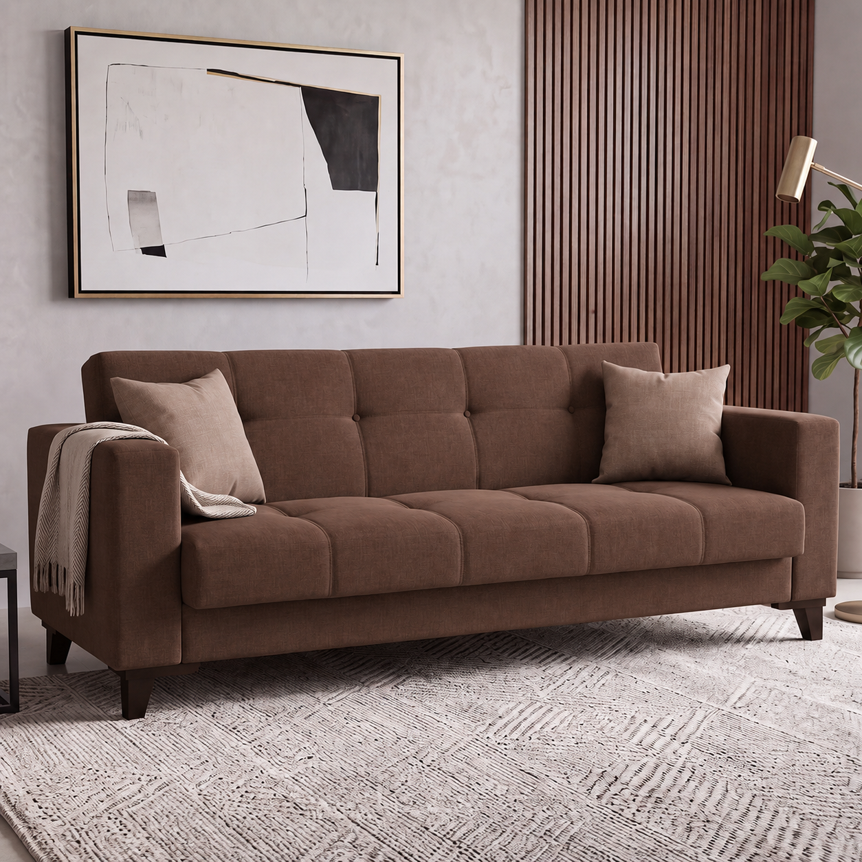 Yes Sofa Bed Brown MD003