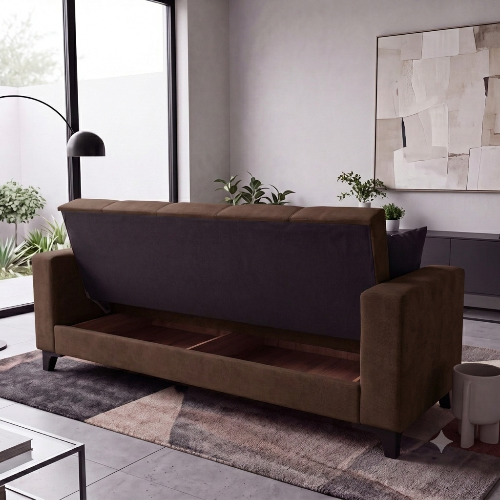 Yes Sofa Bed Brown MD003