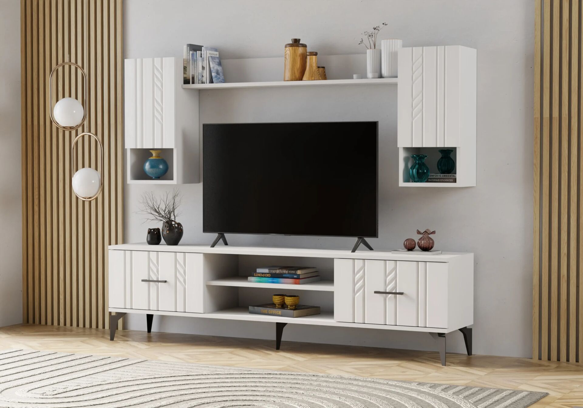 Konak Beyaz TV Ünitesi TN0312