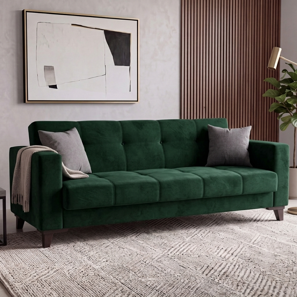 Yes Sofa Bed Green MD006