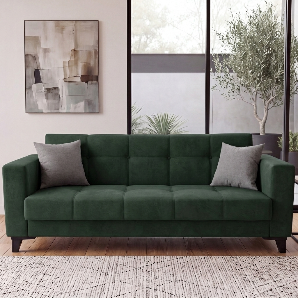 Yes Sofa Bed Green MD006