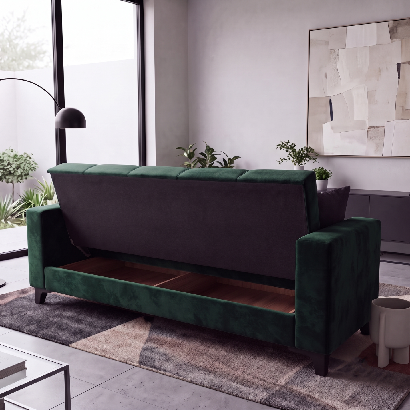 Yes Sofa Bed Green MD006
