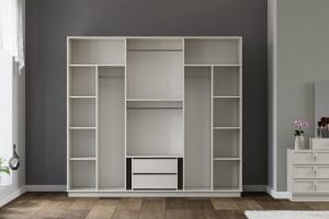 Lotus Yatak Odası Takımı %100 MDF - Kumtaşı TN0191