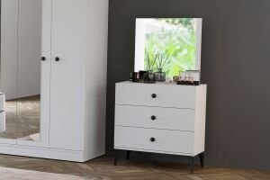 Melisa Yatak Odası Takımı - Beyaz