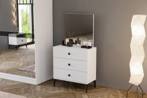 Melisa Yatak Odası Takımı - Beyaz TN0196