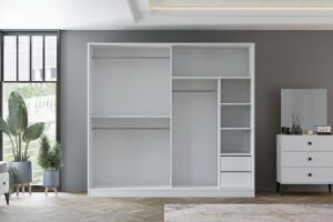 Can Yatak Odası Takımı - Beyaz TN0211