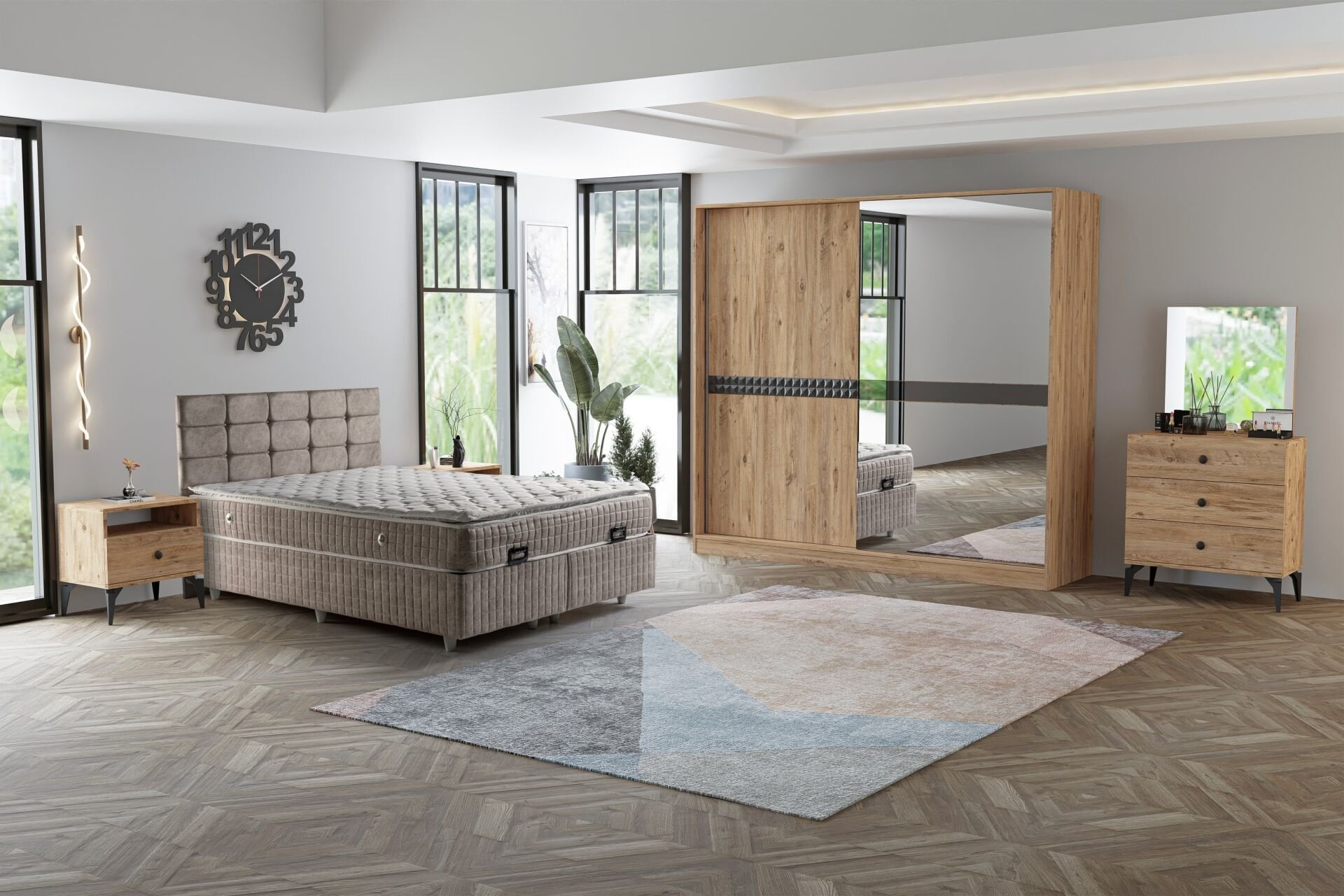 Can Yatak Odası Takımı - Atlantik Çam TN0216