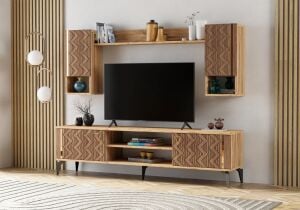 Emir Atlantik Çam-Ceviz TV Ünitesi TN0318