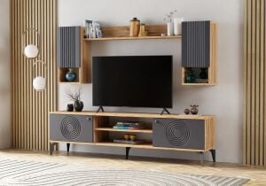 Karya Atlantik Çam-Antrasit TV Ünitesi TN0320