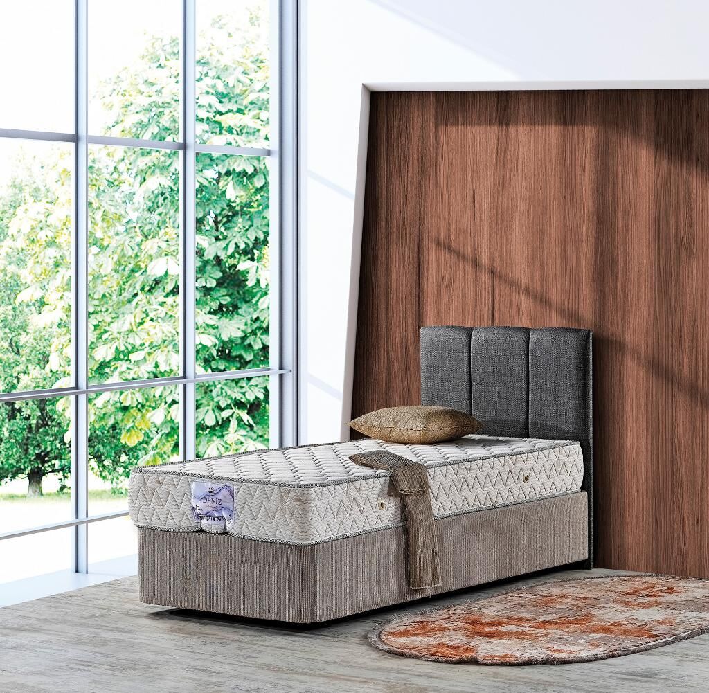 Plus 100X200 Tek Kişilik Yatak, Baza, Başlık Seti EY2024