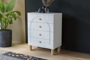 Vera Bohem Genç Odası Takımı - Beyaz TN0337