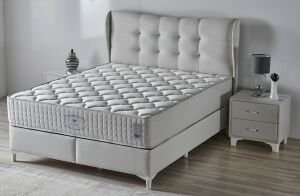 Moonlight 160 x 200 Çift Kişilik Yatak, Baza, Başlık Seti CB3313