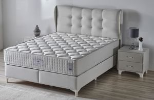 Moonlight 180 x 200 Çift Kişilik Yatak, Baza, Başlık Seti CB3313