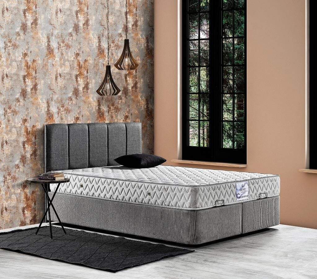 Plus 160X200 Çift Kişilik Yatak, Baza, Başlık Seti EY2024