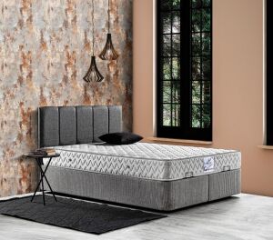 Plus 180X200 Çift Kişilik Yatak, Baza, Başlık Seti EY2024