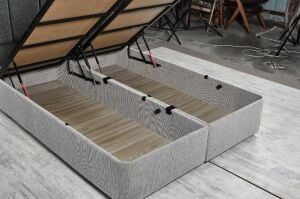 Plus 180X200 Çift Kişilik Yatak, Baza, Başlık Seti EY2024