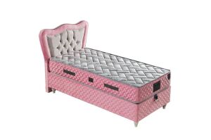 Hanzade 90X200 Tek Kişilik Yatak, Baza, Başlık Seti EY2025