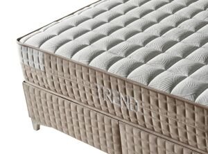 Trend Krem 200 x 200 Çift Kişilik Yatak, Baza, Başlık Seti CB3314