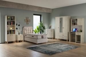 Vera Genç Odası Takımı - Traverten TN0407