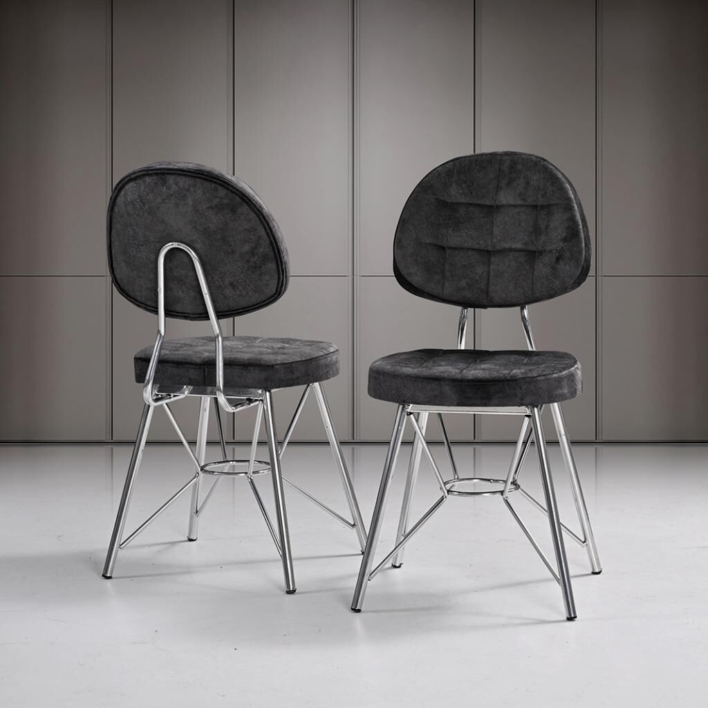 Gözde Krom Sandalye HDR1328B