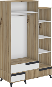 Eliza 3 Kapılı Aynalı Dolap WD28009