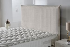 Comfort Krem 140 x 190 Çift Kişilik Yatak, Baza, Başlık Seti CB3315