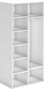 Hanzade 2 Kapılı Aynalı Dolap WD21029