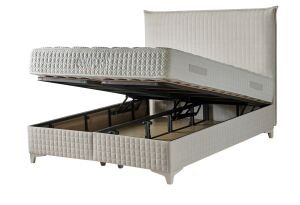 Comfort Krem 180 x 200 Çift Kişilik Yatak, Baza, Başlık Seti CB3315