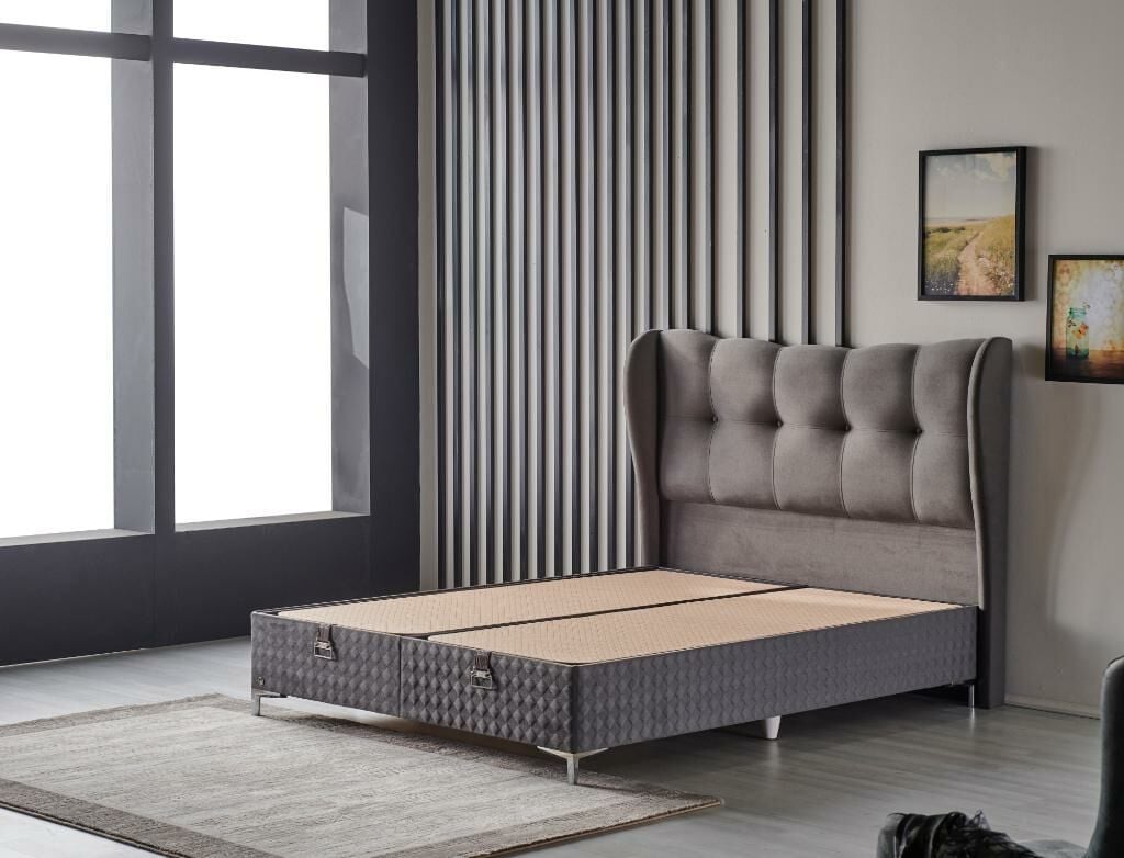 MD Viscomfort 100x200 Single Divan Base and Headboard Set CB1415