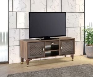 Baklava Atlantik Çam-Ceviz TV Sehpası TN0357