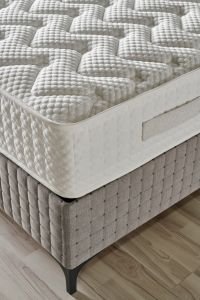 Comfort Gri 90 x 190 Tek Kişilik Yatak, Baza, Başlık Seti CB3315