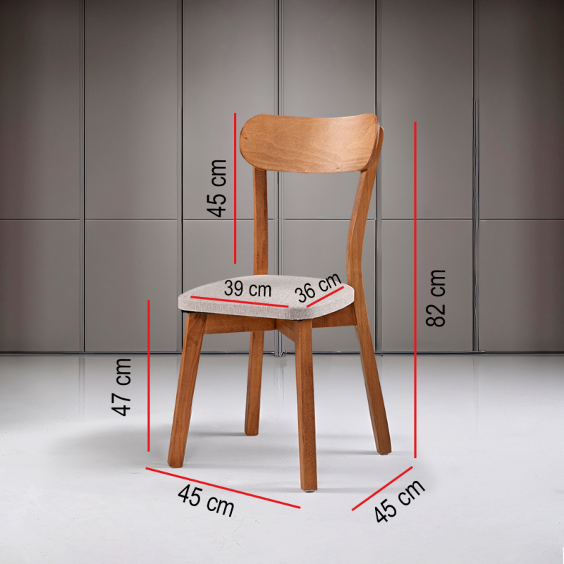 Izmir Travertine Table & Izmir Chair & Ruya Mini Bench Set HDR1430