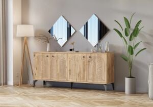 Baskılı Atlantik Çam Konsol TN0365