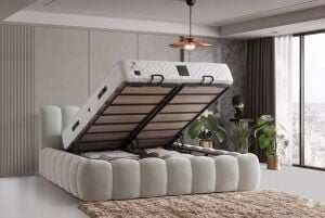 Best Sandıklı 90x200 Tek Kişilik Baza, Başlık Seti CP1402