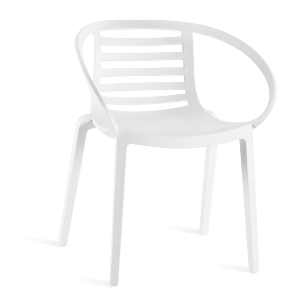 Mambo Beyaz Kollu Mutfak Sandalyesi PPT1274