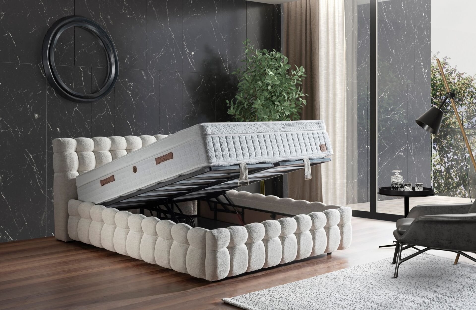 Form Sleep 150x200 Çift Kişilik Baza, Başlık Seti CP1403