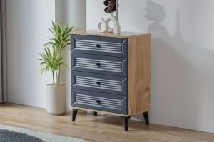 Carina Naz Genç Odası Takımı - Atlantik Çam / Antrasit TN0273