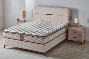 Loft 120 x 200 Tek Kişilik Yatak, Baza, Başlık Seti CB3317