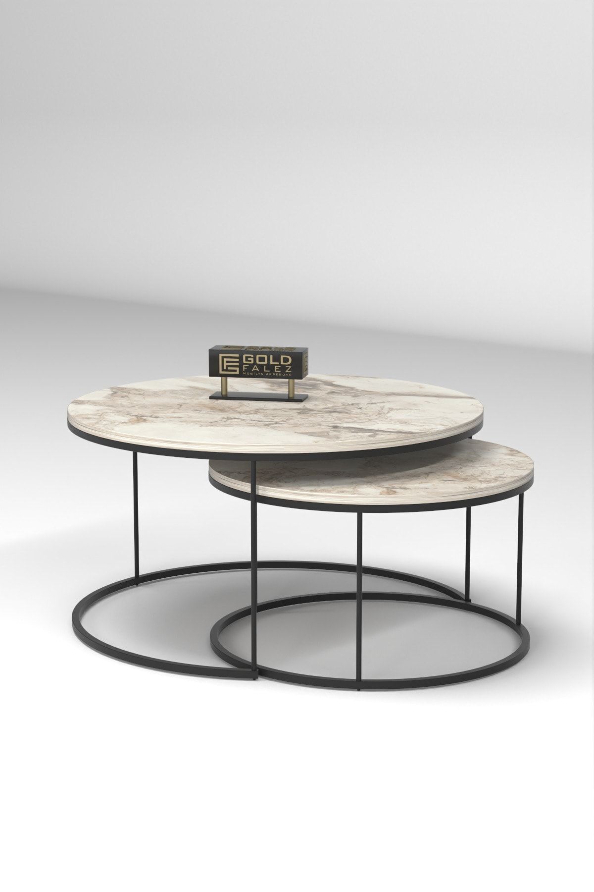 MD Special 2-Piece Coffee Table Efes White