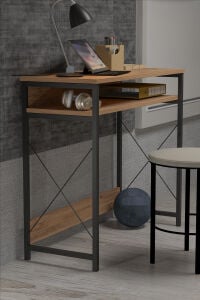 MD Çalışma Masası Çam Kahverengi 90