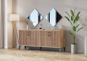 Konak Atlantik Çam-Ceviz Konsol TN0384