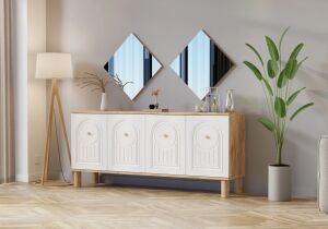 Tanı Bohem Atlantik Çam-Beyaz Konsol TN0387