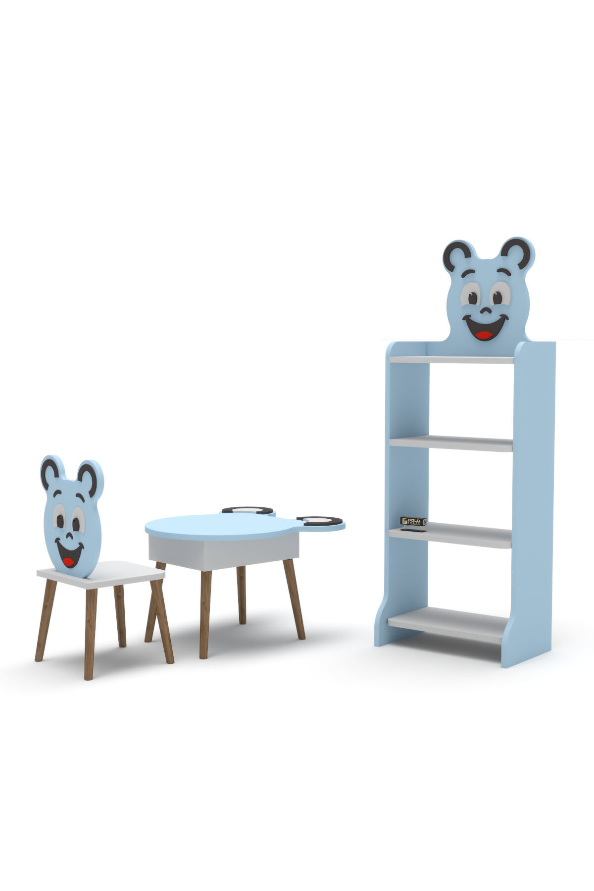 MD Happy Face Children's Furniture Set Multi-colour