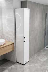 MD Çok Amaçlı Banyo Dolabı Beyaz 30 cm