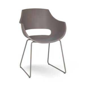 Opal Sled Pro Küllü Kahve - Küllü Kahve Mutfak Sandalyesi PPT1306