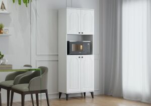 Bohem Beyaz Fırın Dolabı TN0404