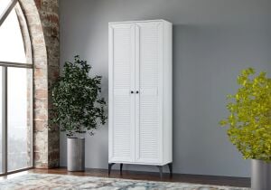 Naz Beyaz Çok Amaçlı Dolap TN0410