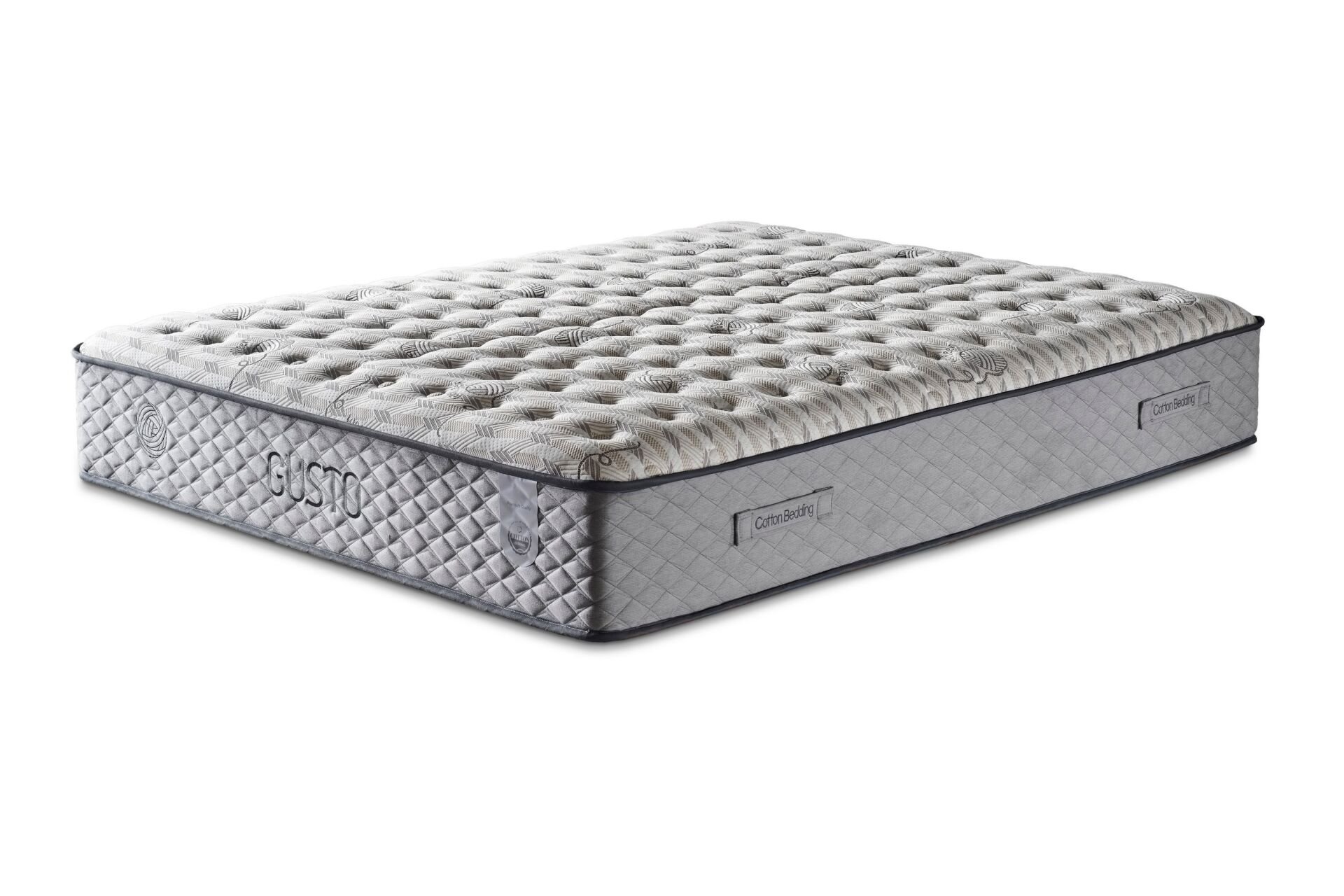 Gusto Gri 140 x 190 Çift Kişilik Yatak CB3004
