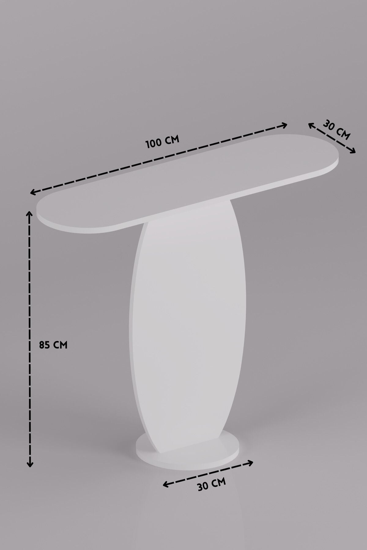 Console Table Modern Decorative Hallway Console Entrance Hall Corridor Living Room Console Table 7033 White