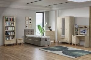 Carina Genç Odası Takımı - Traverten TN0313